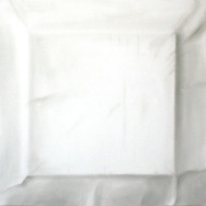Faltenbild 3 -13, 2013. Öl auf Leinwand, 100 x 100 cm.
