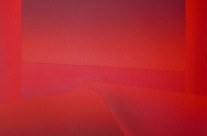 Horizont 1-09, 2009.  Acryl auf Leinwand, 80 x 80 cm