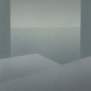 Horizont 1-03, 2003.  Acryl auf Leinwand, 80 x 80 cm.