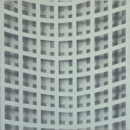 Shadow 1-04, 2004. Acrxl auf Leinwand, 60 x 60 cm.