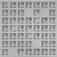 Shadow 3-04, 2004. Acrxl auf Leinwand, 60 x 60 cm.
