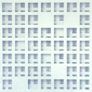 Shadow 1-05, 2005. Acrxl auf Leinwand, 80 x 80 cm.